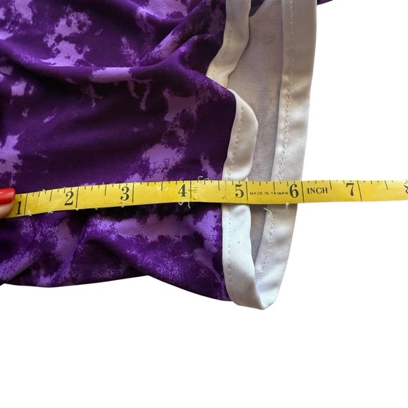 Under Armour Heat Gear Loose Women’s Shorts Large Purple Athletic Sports Gym - Picture 5 of 7